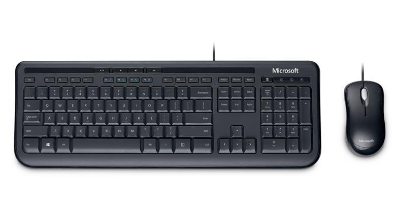 Combo Clavier et souris avec fil microsoft – Electromedia